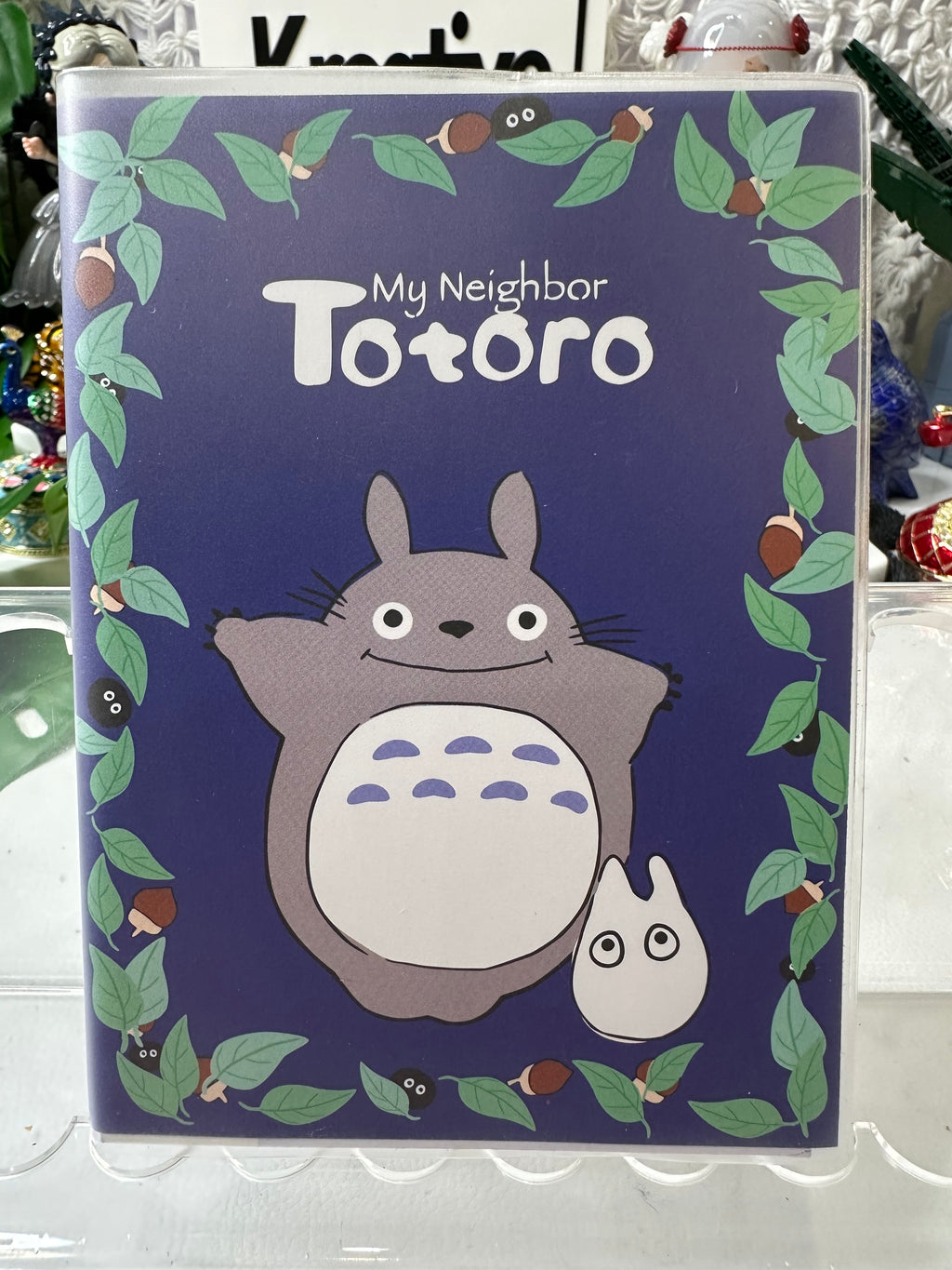 Totoro Pocket Notebook/ Journal with free mini