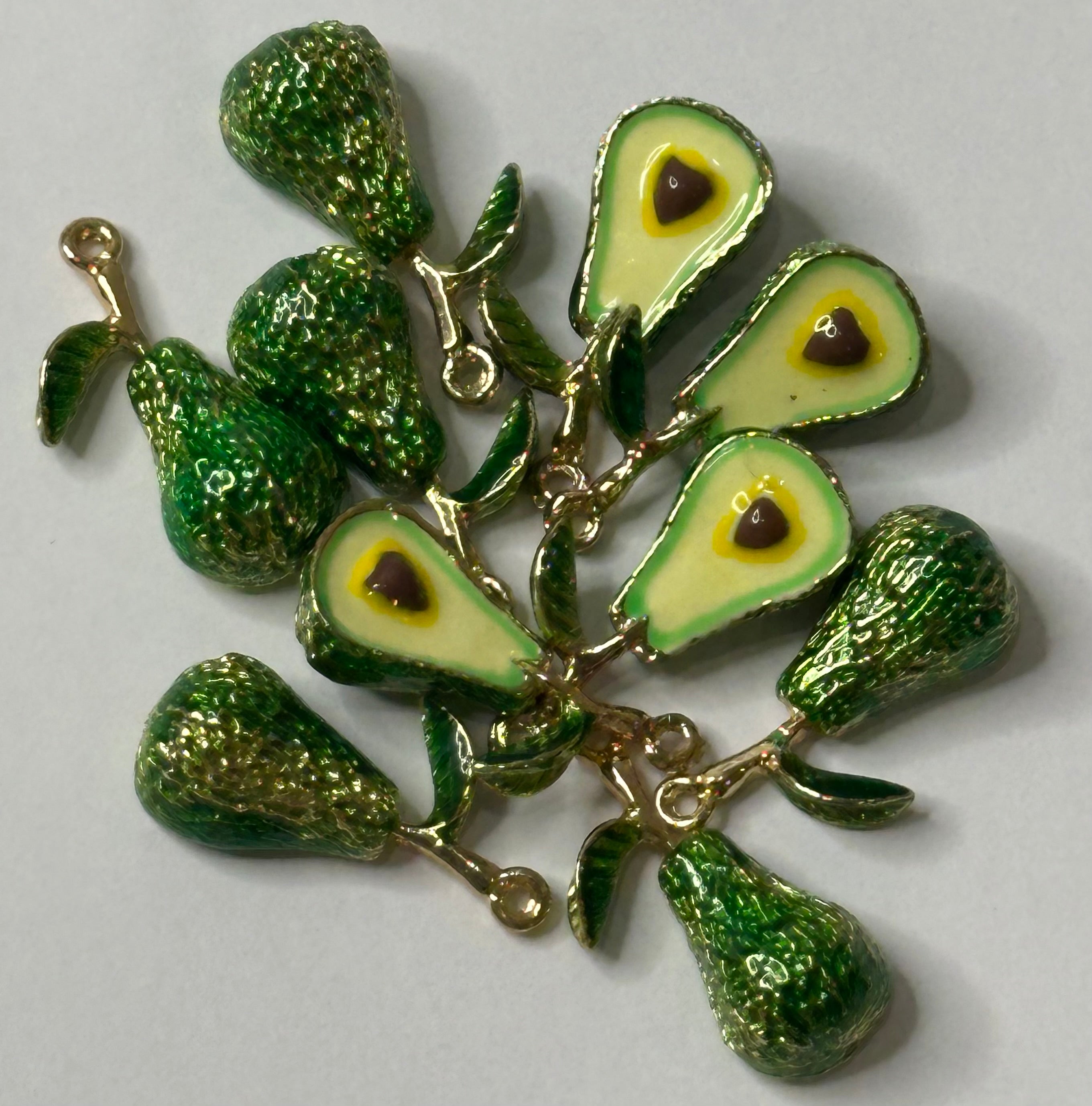 Enamel Fruit Charms