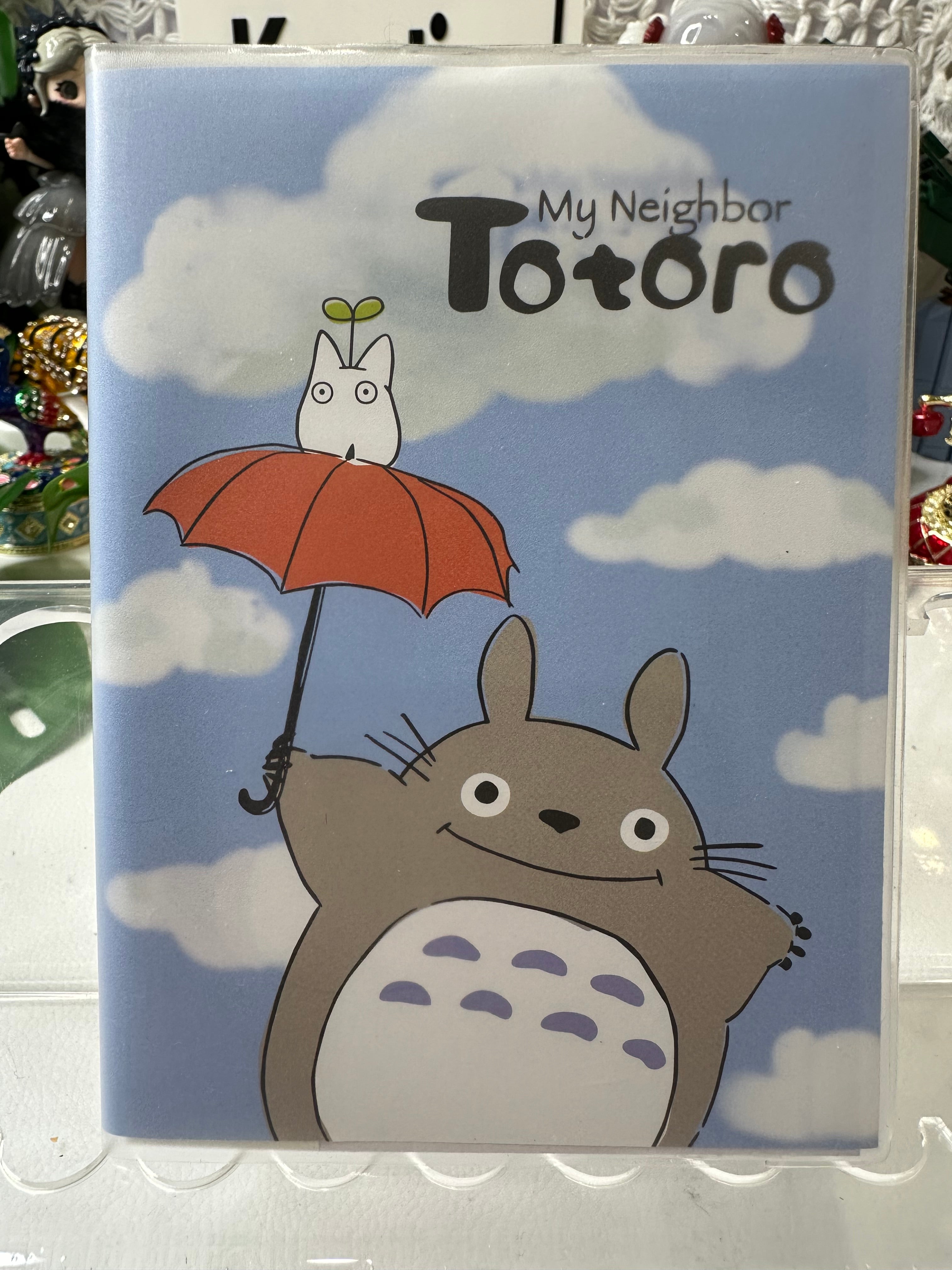 Totoro Pocket Notebook/ Journal with free mini
