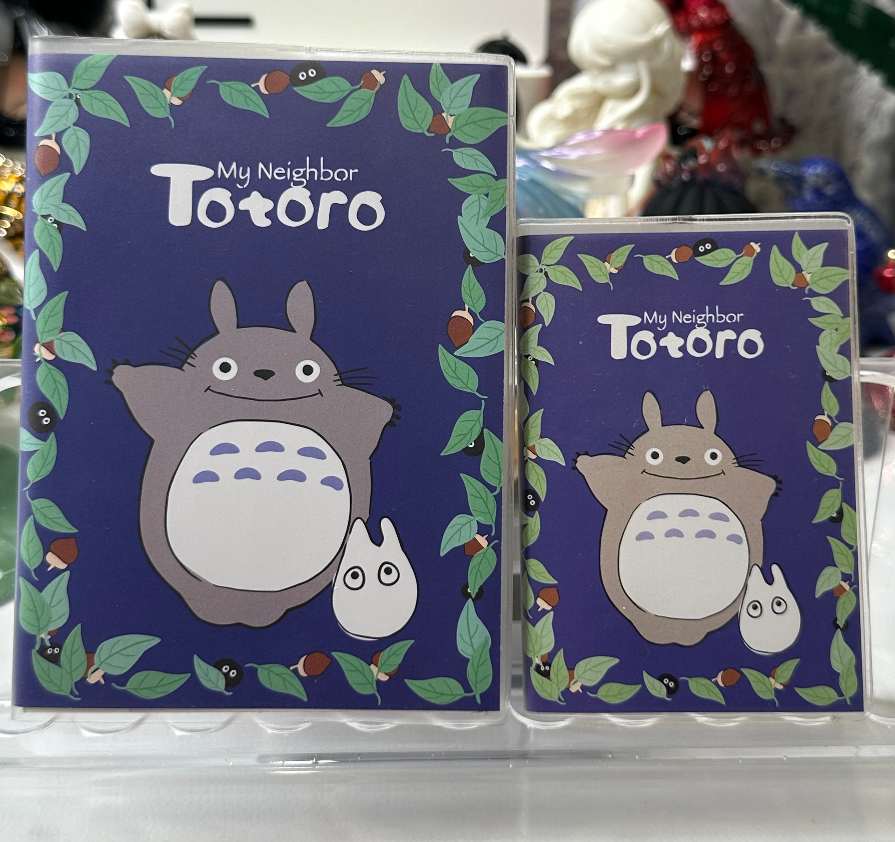 Totoro Pocket Notebook/ Journal with free mini