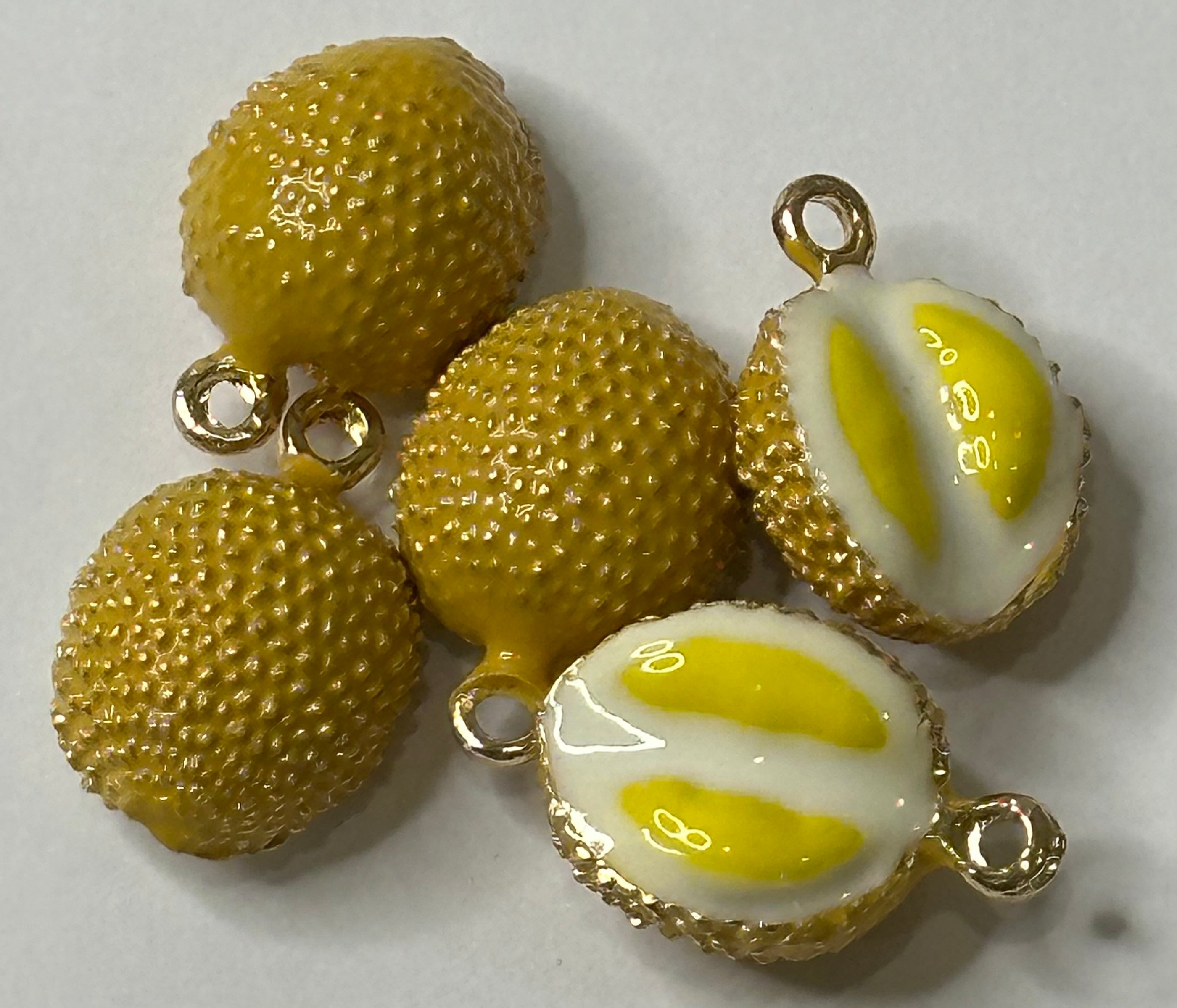 Enamel Fruit Charms