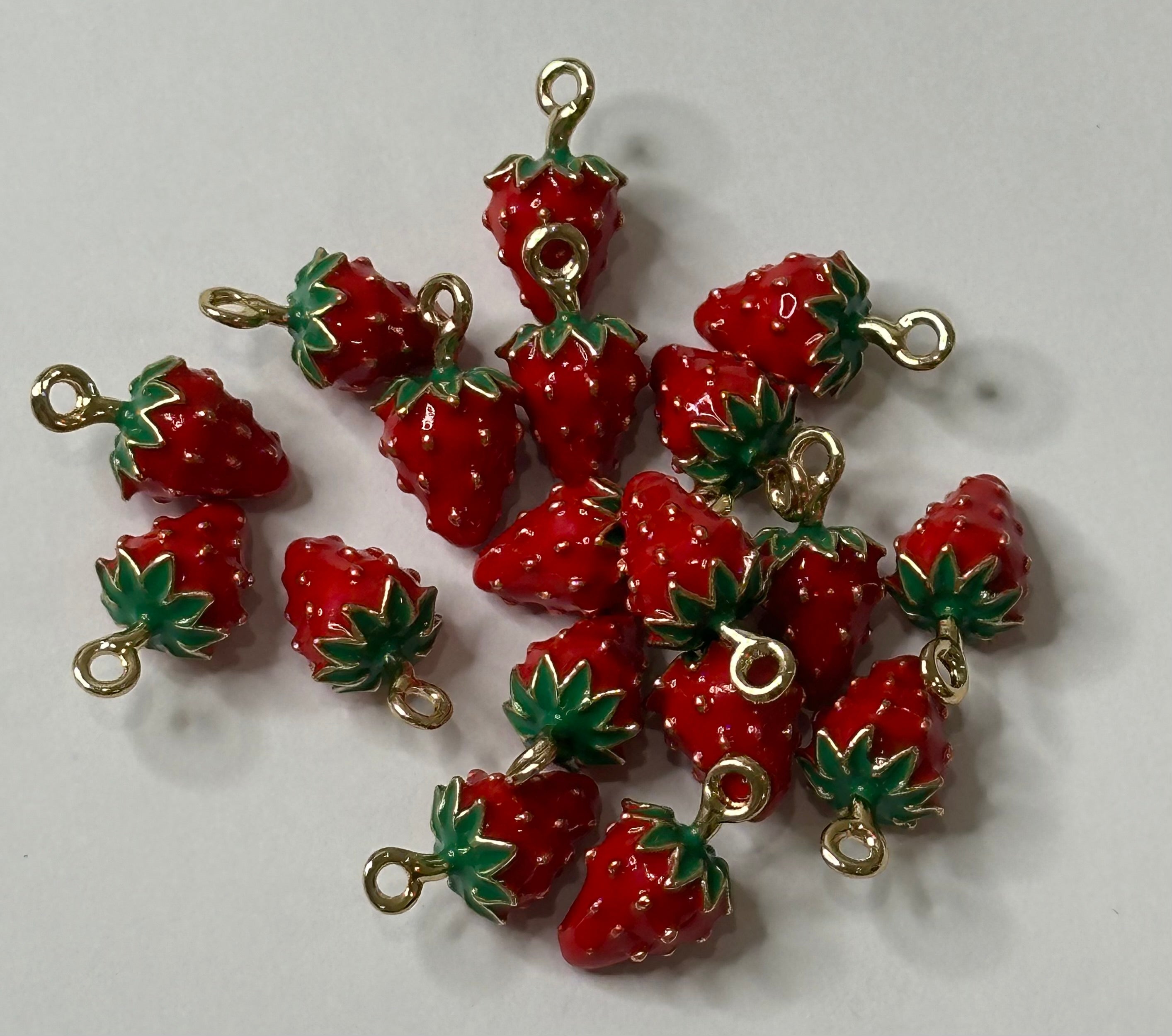 Enamel Fruit Charms