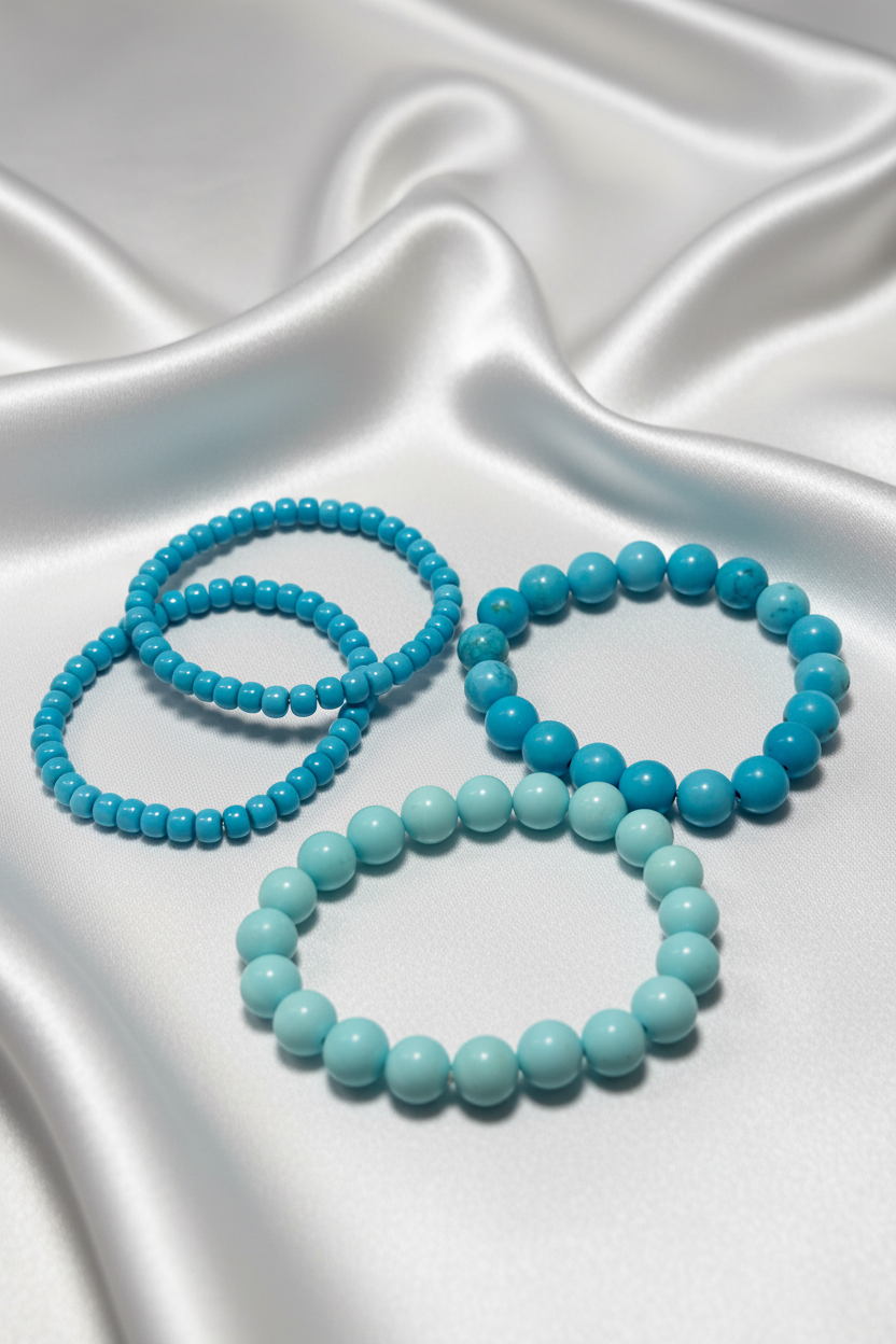 Blue Magnesite Bracelet
