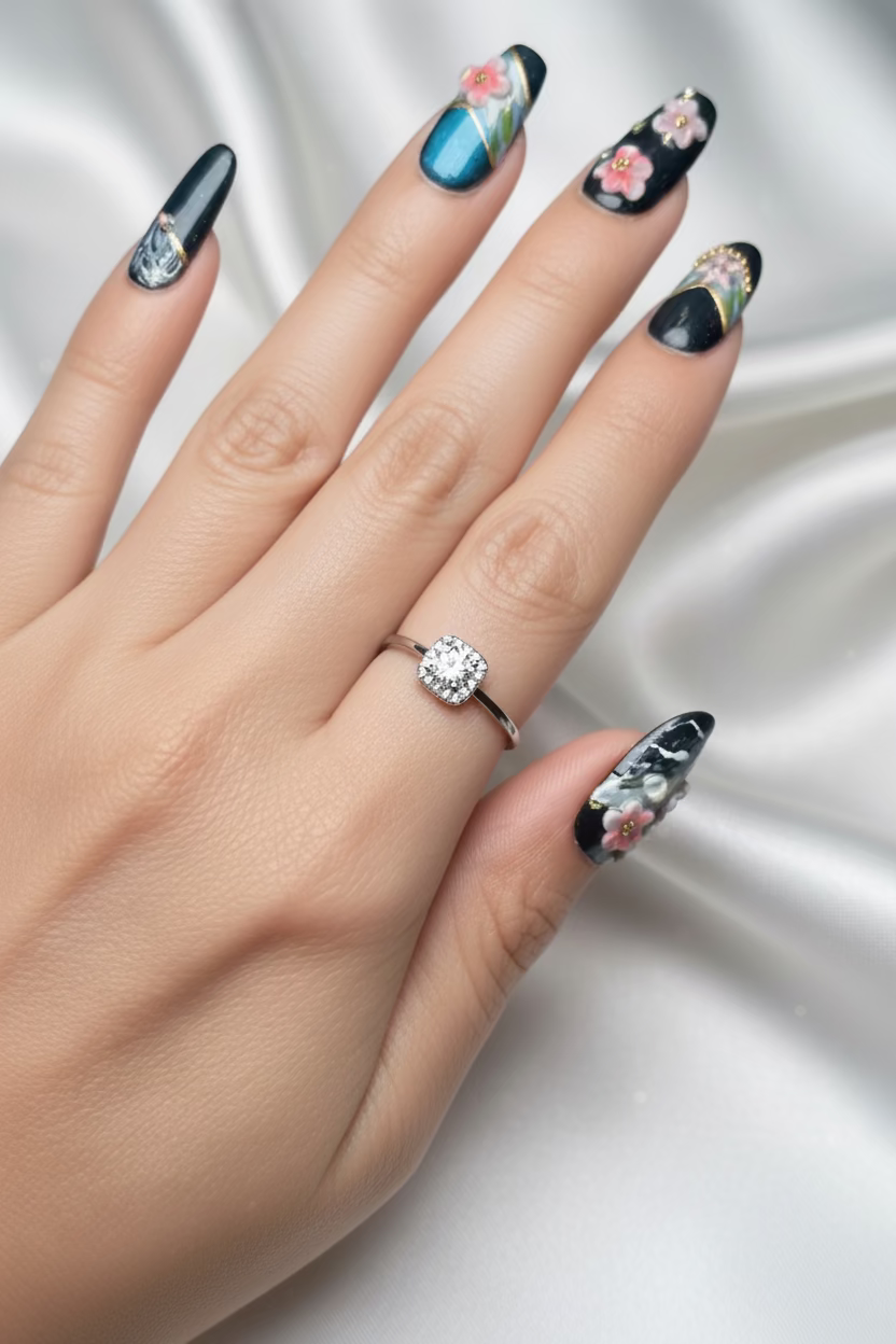 Moissanite Ring