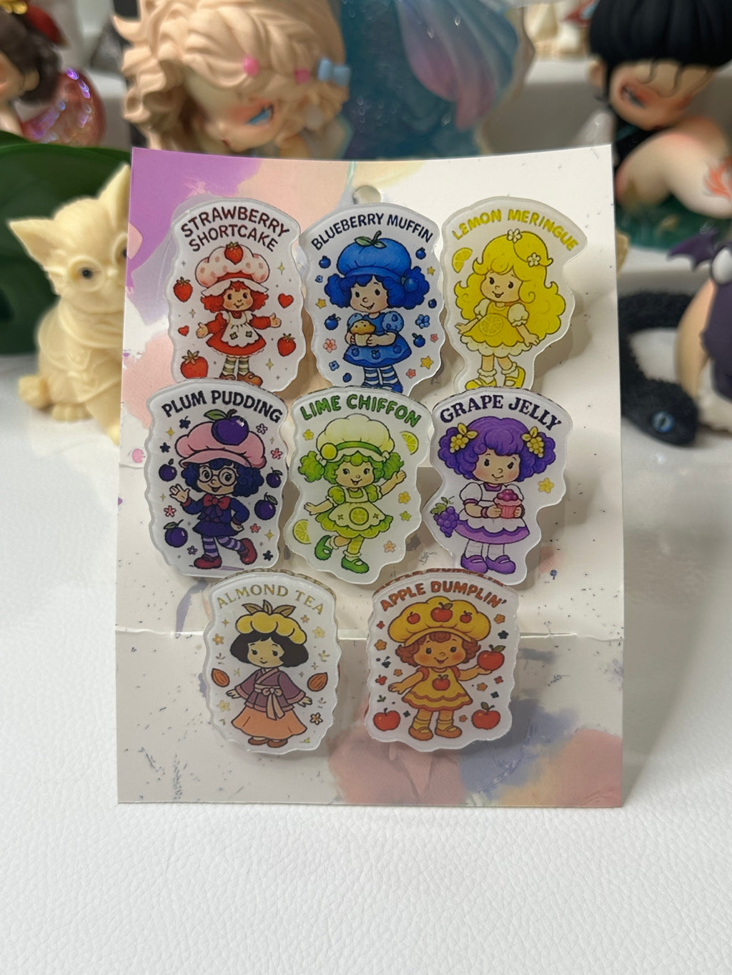 Strawberry Shortcake Character Paper Clips