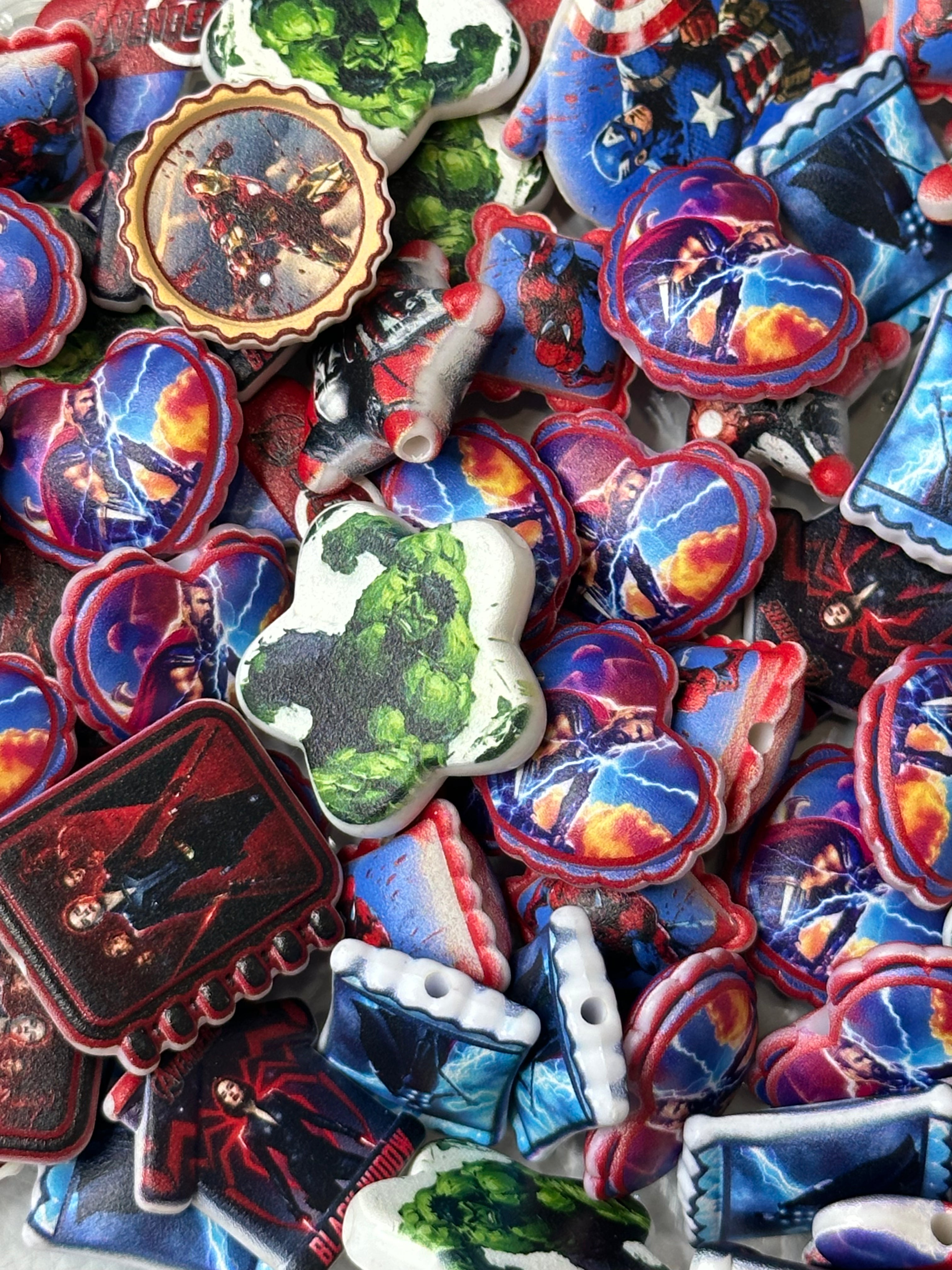 Acrylic Focal Mix Beads