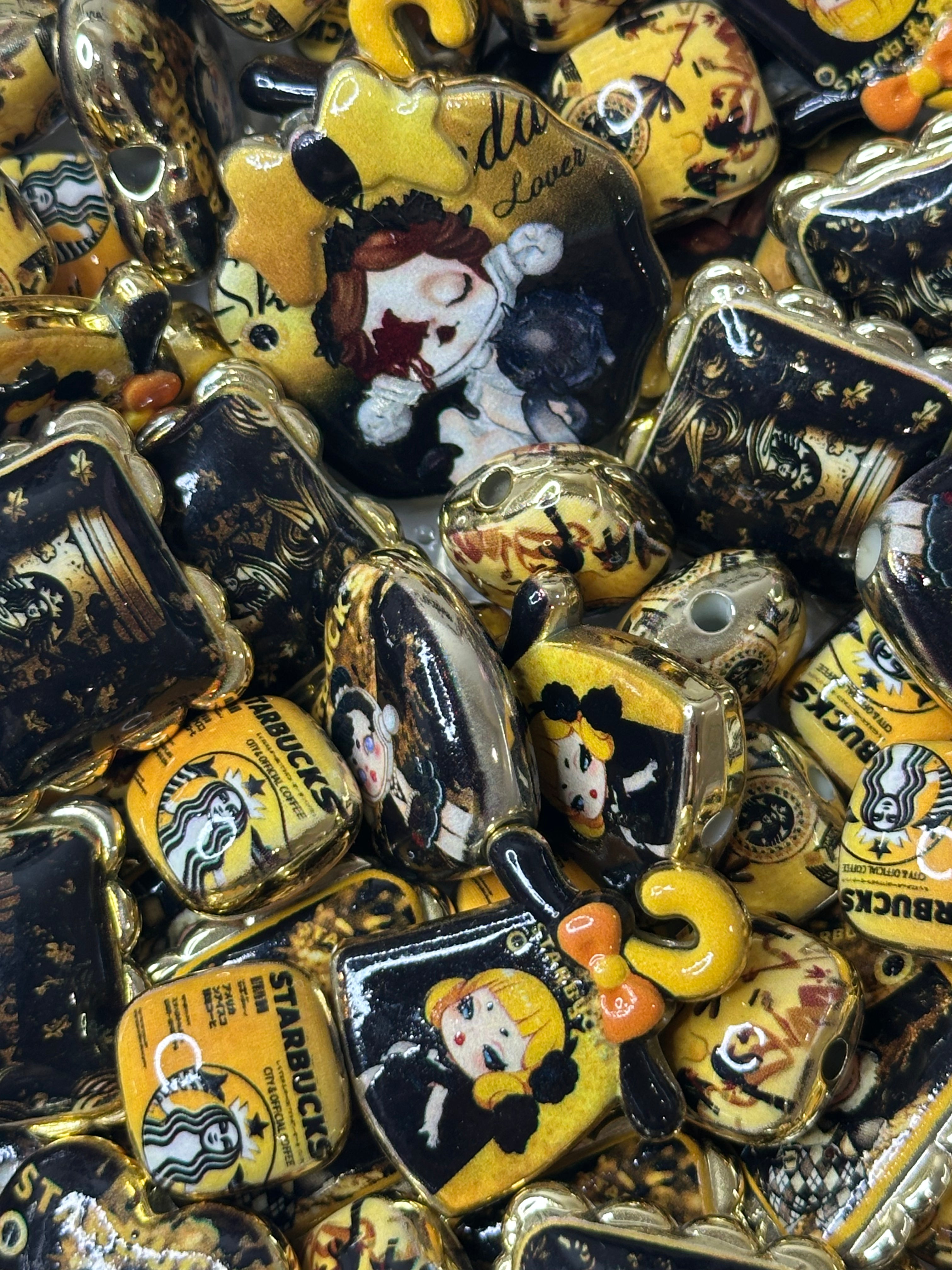 Acrylic Focal Mix Beads