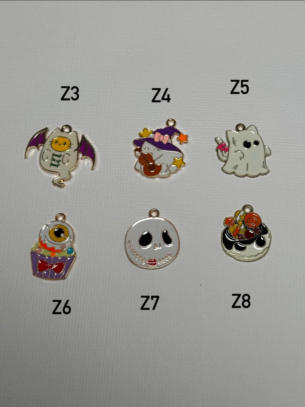 Halloween Enamel Charms