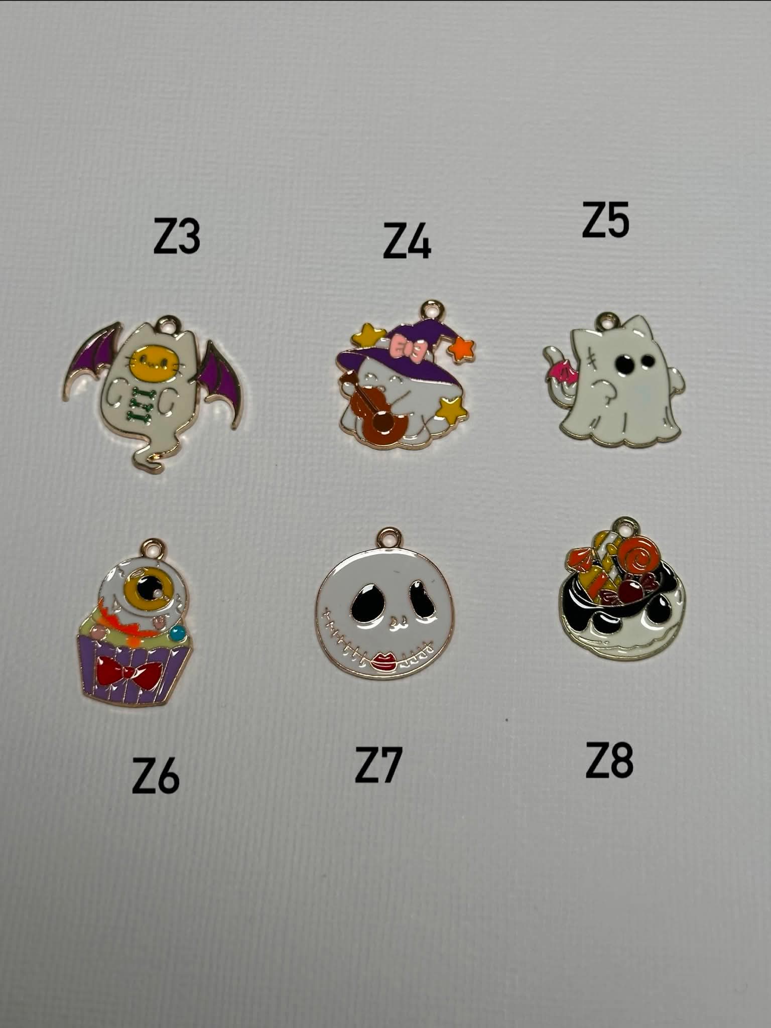 Halloween Enamel Charms