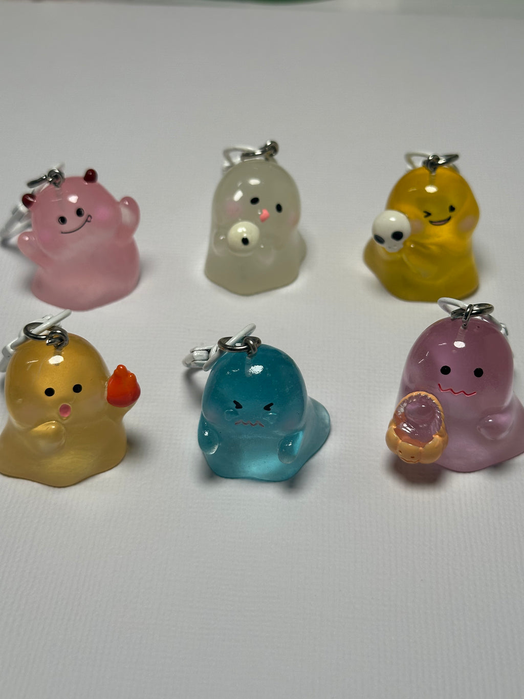 Ghostly Charms Glow in the Dark