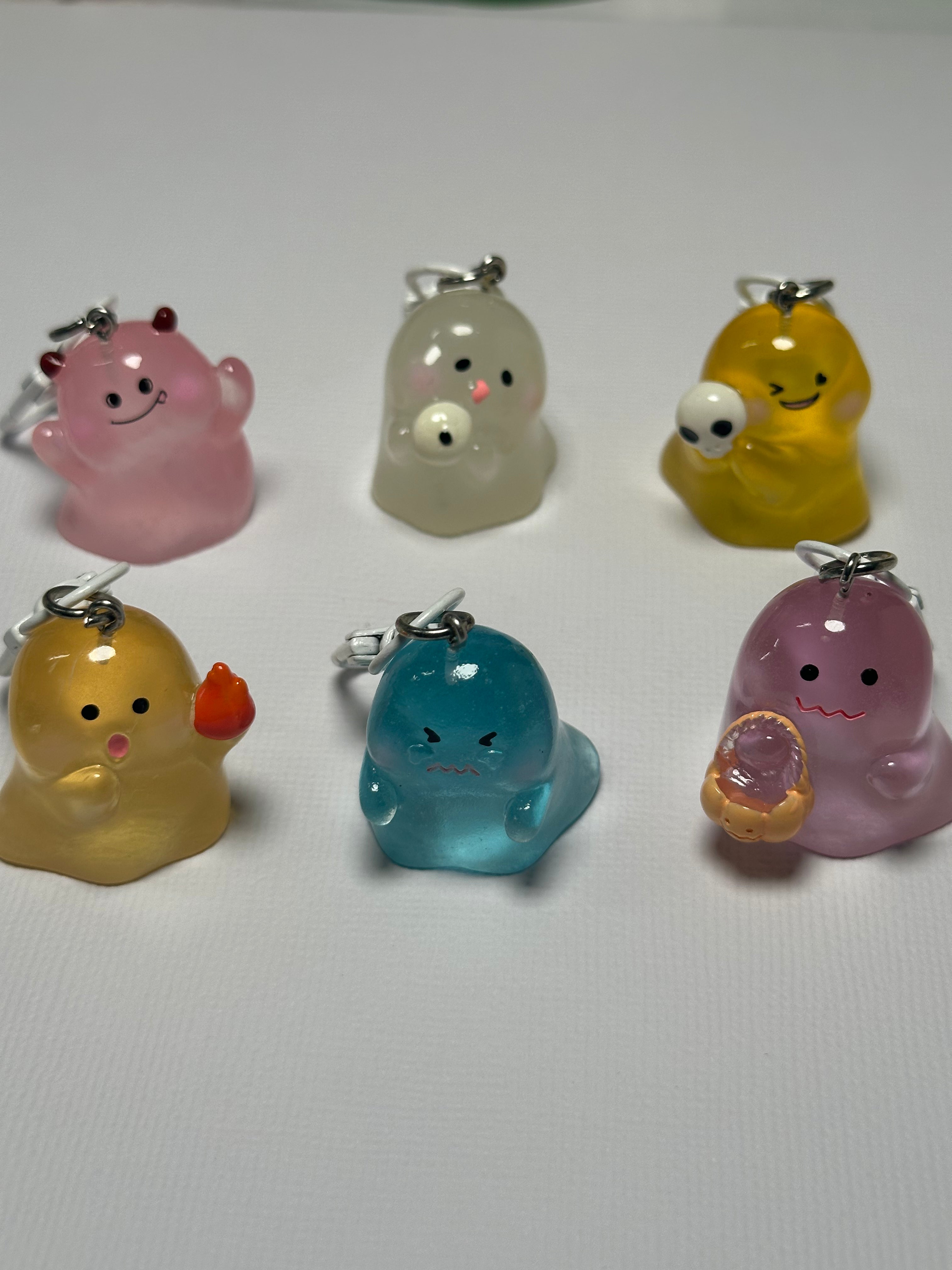 Ghostly Charms Glow in the Dark