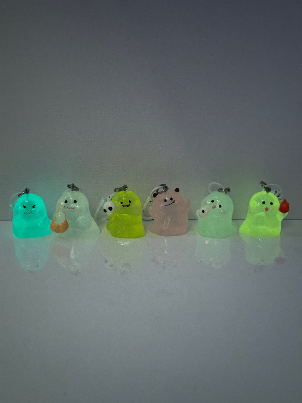 Ghostly Charms Glow in the Dark