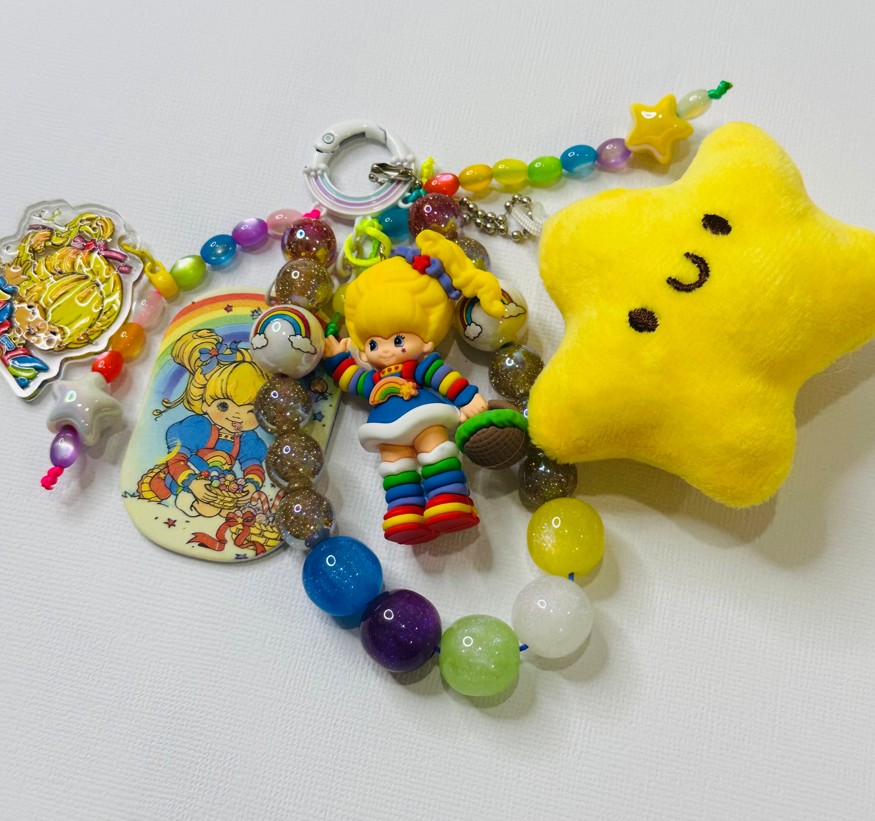 Rainbow Brite 3 in 1 Bag Charm - Star